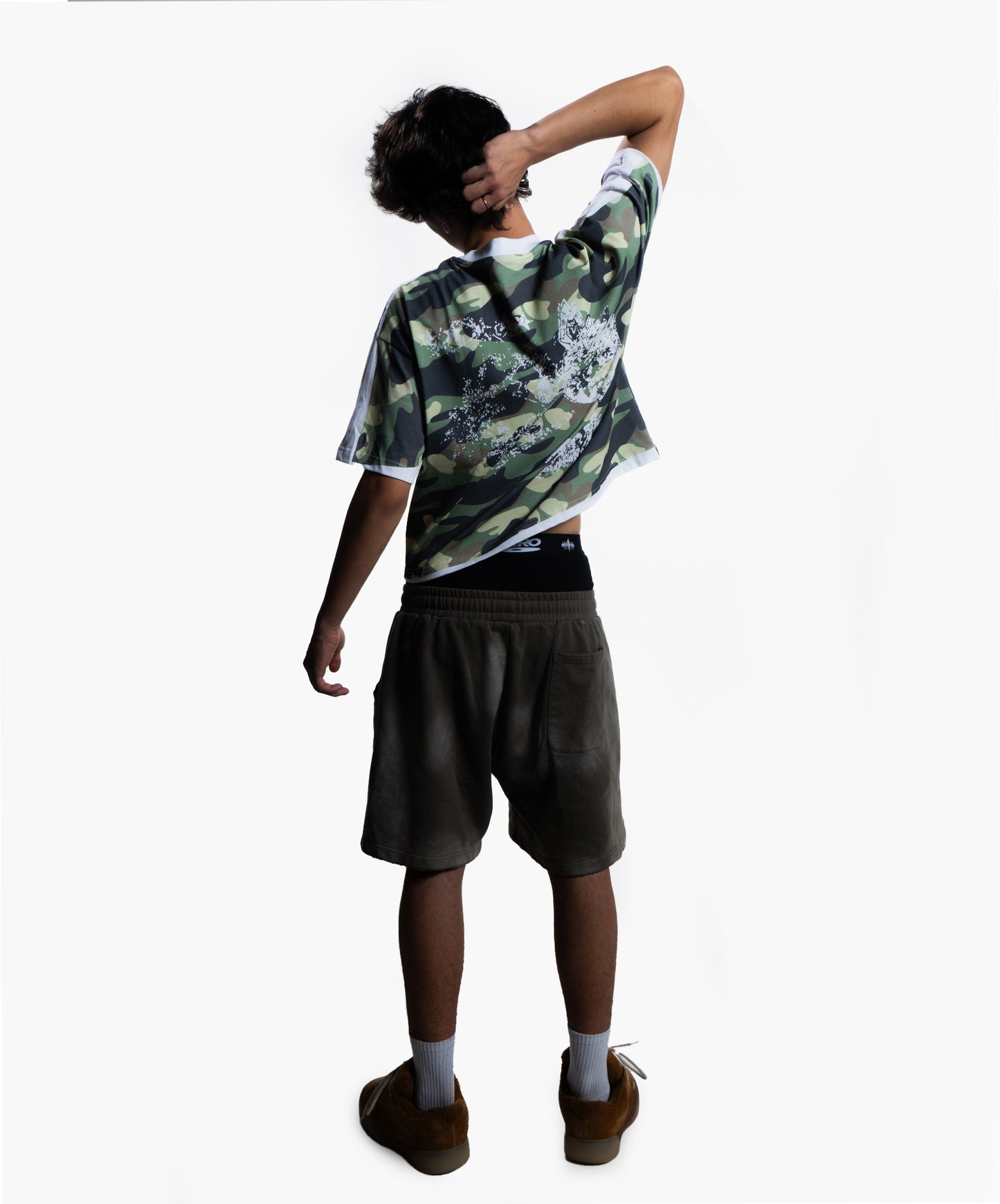 CAMO WHITE TEE