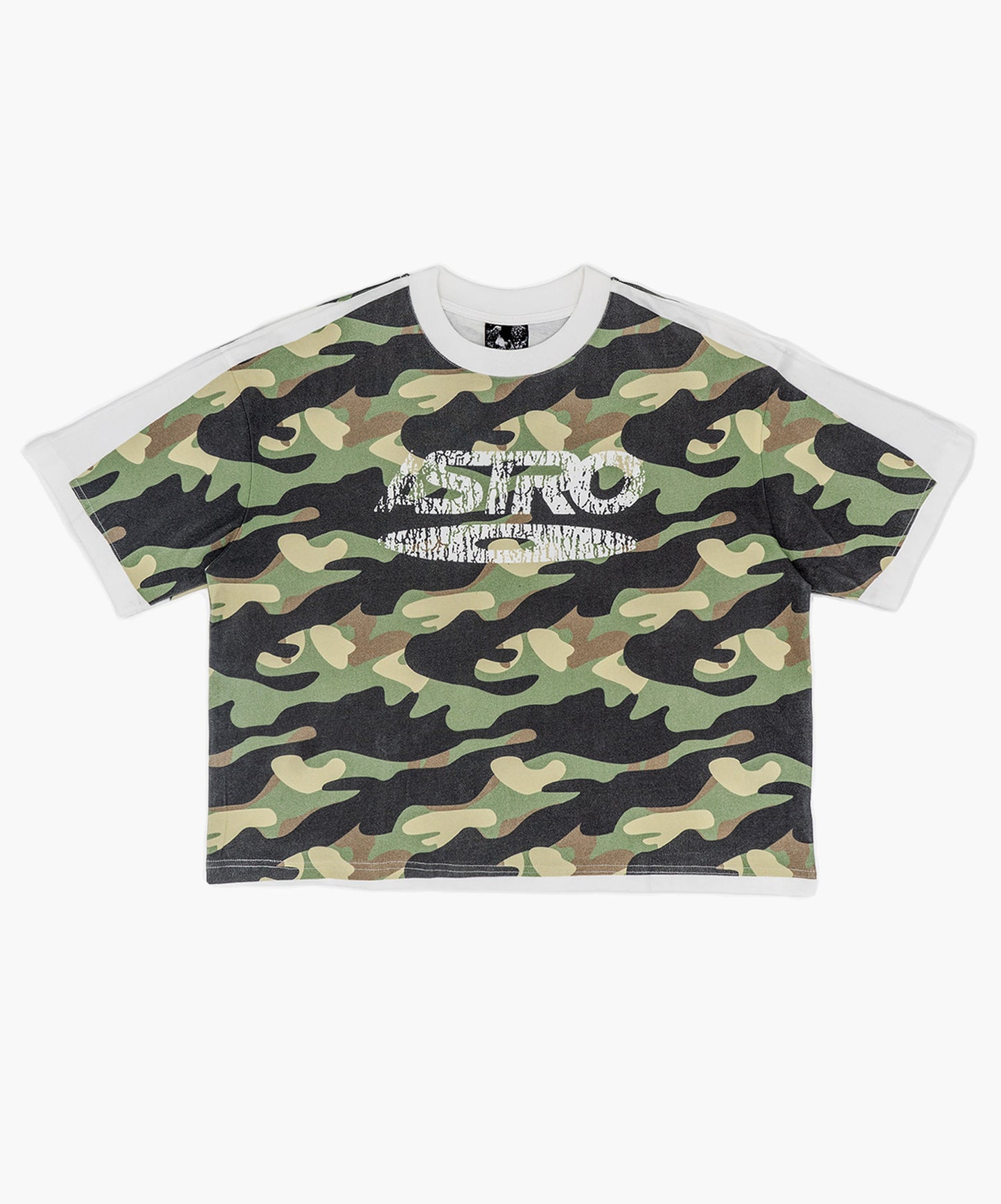 CAMO WHITE TEE