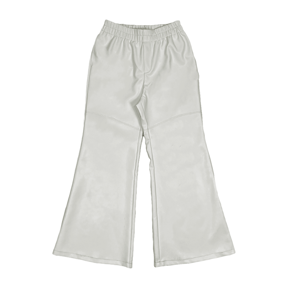 Leather Flared Pants