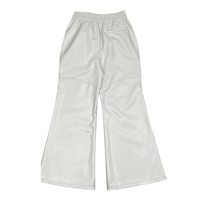 Leather Flared Pants