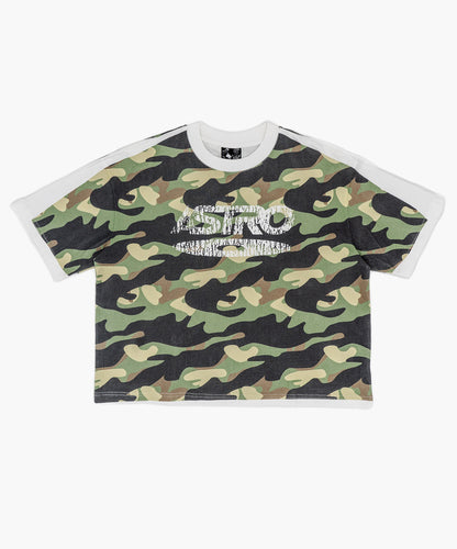 CAMO WHITE TEE